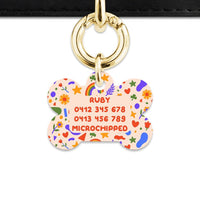 Bailey And Bone Pet Tag Cute Summer Shapes Pet Tag