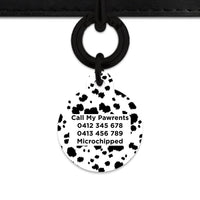 Bailey And Bone Pet Tag Dalmatian Spots Pet Tag
