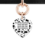 Bailey And Bone Pet Tag Dalmatian Spots Pet Tag