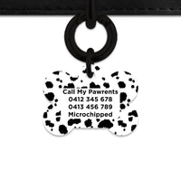Bailey And Bone Pet Tag Dalmatian Spots Pet Tag