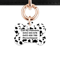 Bailey And Bone Pet Tag Dalmatian Spots Pet Tag