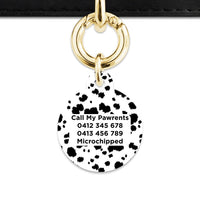 Bailey And Bone Pet Tag Dalmatian Spots Pet Tag