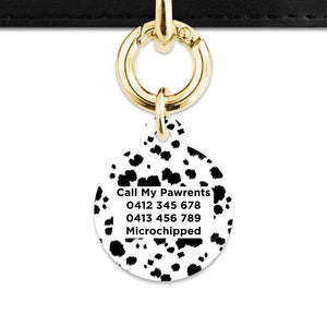 Bailey And Bone Pet Tag Dalmatian Spots Pet Tag