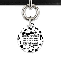Bailey And Bone Pet Tag Dalmatian Spots Pet Tag