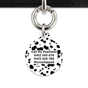 Bailey And Bone Pet Tag Dalmatian Spots Pet Tag