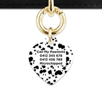 Bailey And Bone Pet Tag Dalmatian Spots Pet Tag