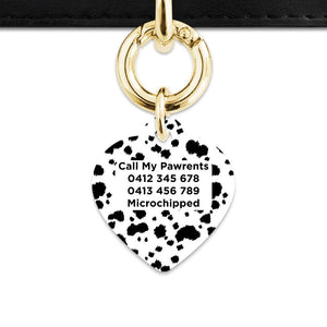 Bailey And Bone Pet Tag Dalmatian Spots Pet Tag
