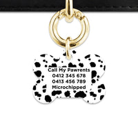 Bailey And Bone Pet Tag Dalmatian Spots Pet Tag