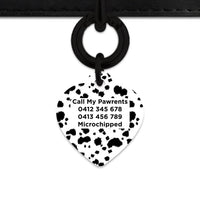 Bailey And Bone Pet Tag Dalmatian Spots Pet Tag