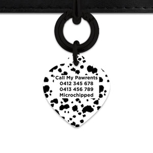 Bailey And Bone Pet Tag Dalmatian Spots Pet Tag