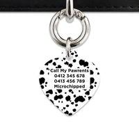 Bailey And Bone Pet Tag Dalmatian Spots Pet Tag