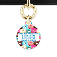 Bailey And Bone Pet Tag Donuts Pet Tag