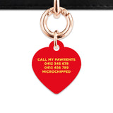 Bailey And Bone Pet Tag Flames Pet Tag