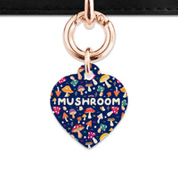 Bailey And Bone Pet Tag Garden Mushrooms Pet Tag