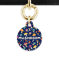 Bailey And Bone Pet Tag Garden Mushrooms Pet Tag