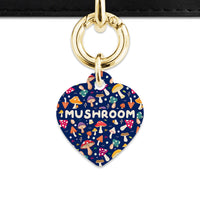 Bailey And Bone Pet Tag Garden Mushrooms Pet Tag