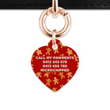 Bailey And Bone Pet Tag Gingerbread People Pet Tag