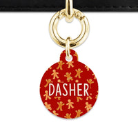 Bailey And Bone Pet Tag Gingerbread People Pet Tag