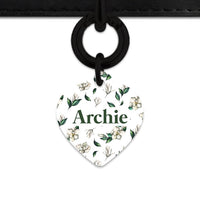 Bailey And Bone Pet Tag Green And White Magnolia Pet Tag