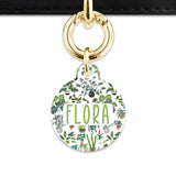 Bailey And Bone Pet Tag Green Plants Pet Tag