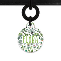 Bailey And Bone Pet Tag Green Plants Pet Tag