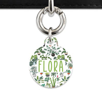 Bailey And Bone Pet Tag Green Plants Pet Tag
