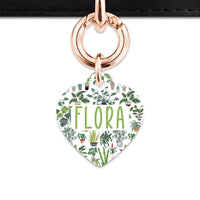 Bailey And Bone Pet Tag Green Plants Pet Tag