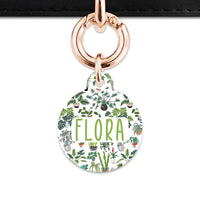 Bailey And Bone Pet Tag Green Plants Pet Tag