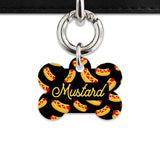 Bailey And Bone Pet Tag Hot Dogs Pet Tag