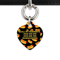 Bailey And Bone Pet Tag Hot Dogs Pet Tag