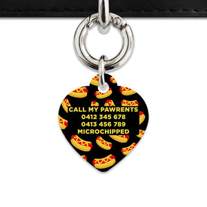 Bailey And Bone Pet Tag Hot Dogs Pet Tag