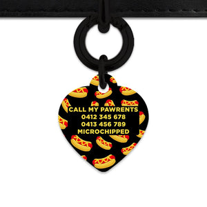 Bailey And Bone Pet Tag Hot Dogs Pet Tag