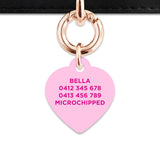Bailey And Bone Pet Tag Light Pink Barbie Pet Tag