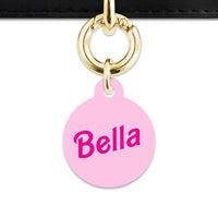 Bailey And Bone Pet Tag Light Pink Barbie Pet Tag
