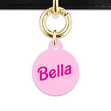 Bailey And Bone Pet Tag Light Pink Barbie Pet Tag