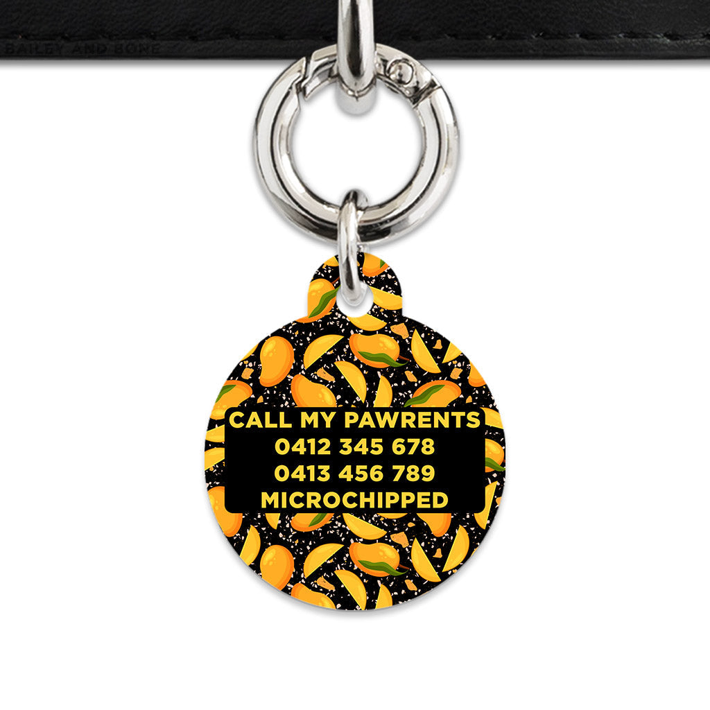 Bailey And Bone Pet Tag Mango Patten Pet Tag