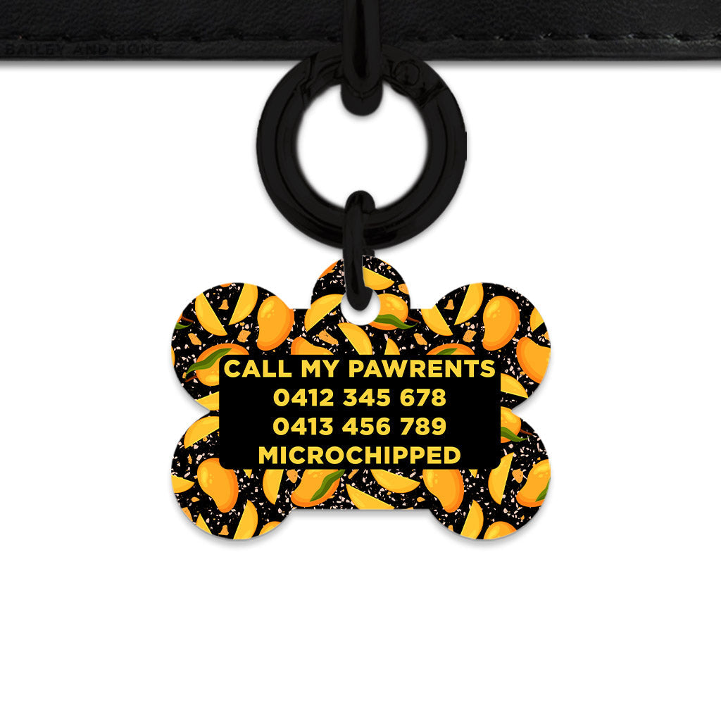 Bailey And Bone Pet Tag Mango Patten Pet Tag