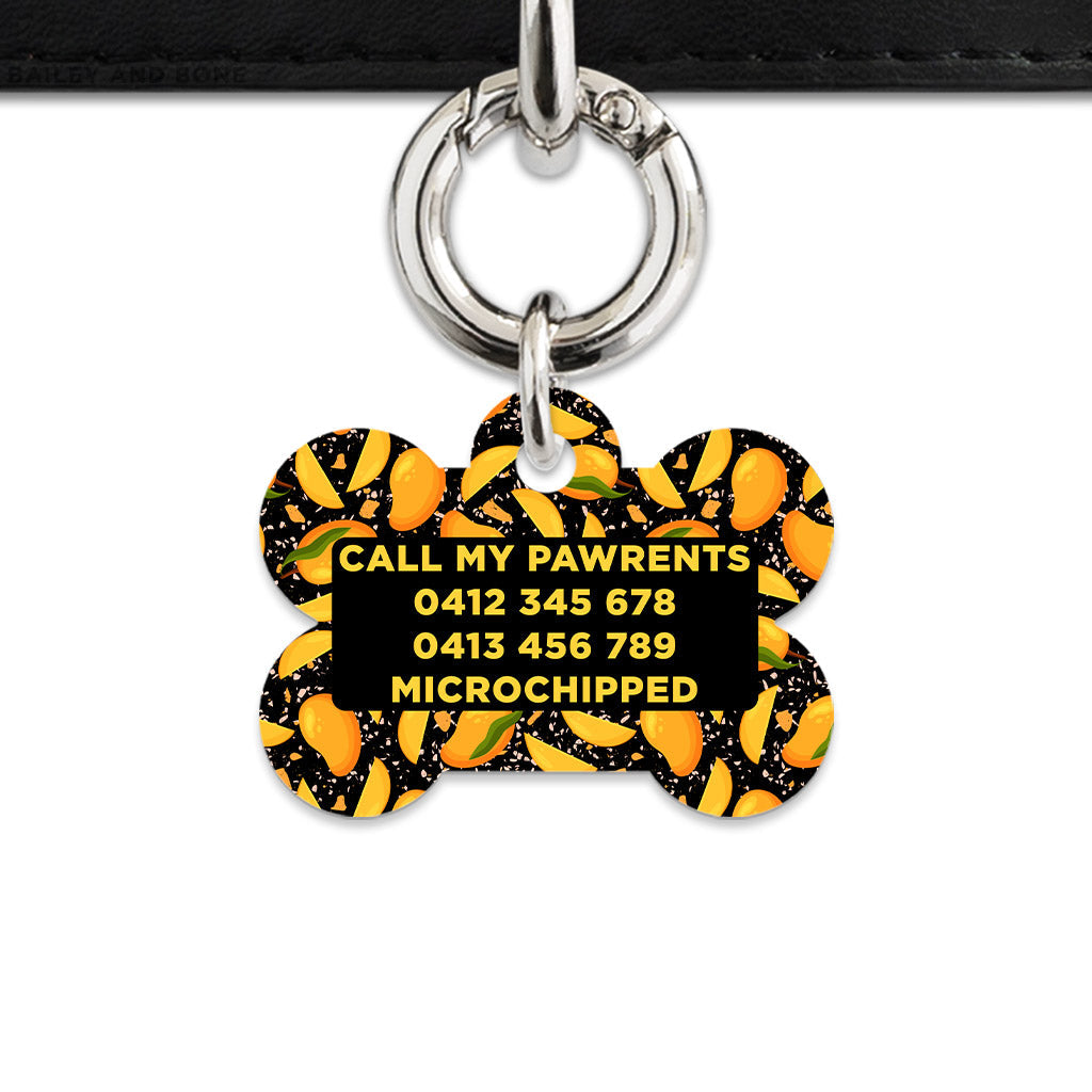 Bailey And Bone Pet Tag Mango Patten Pet Tag