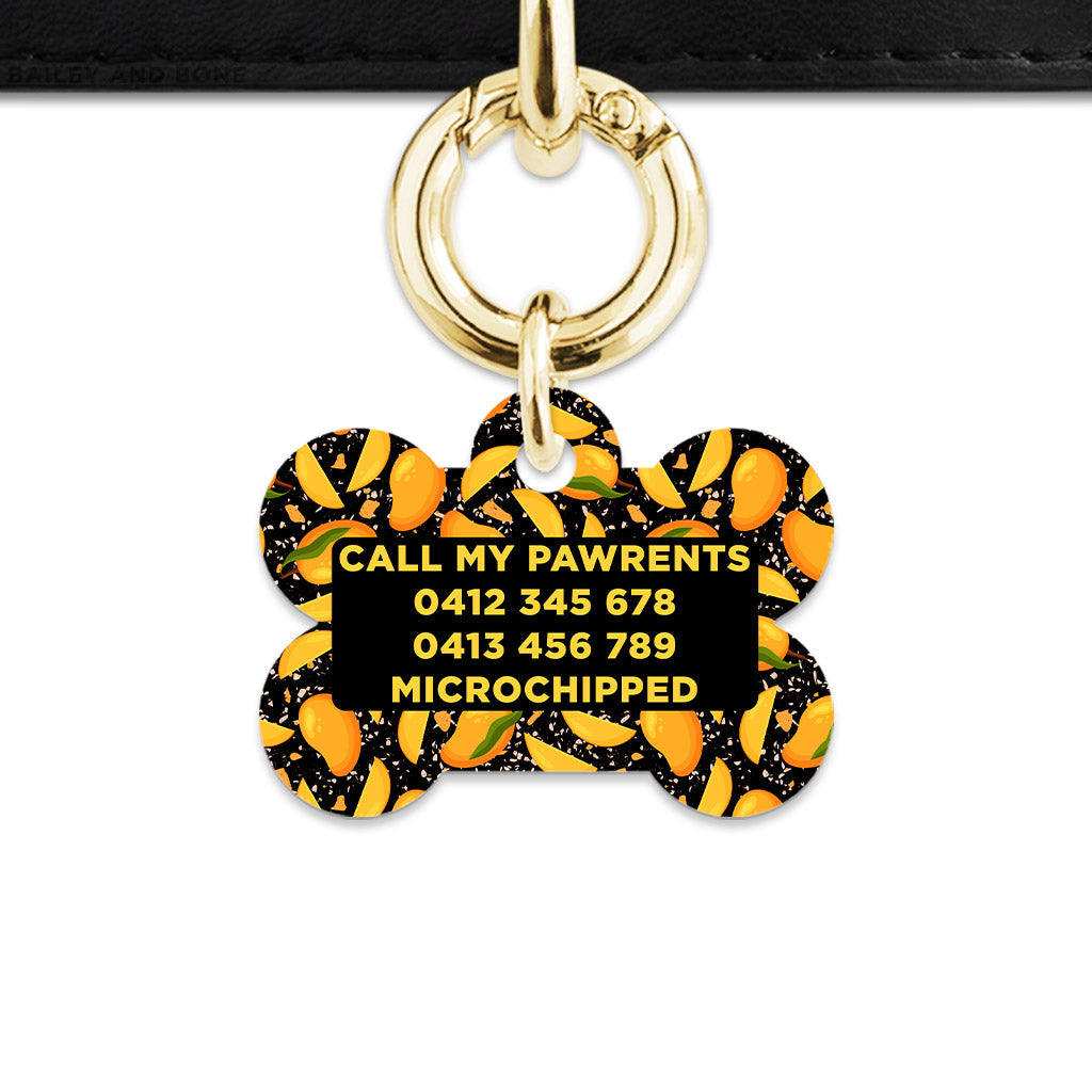 Bailey And Bone Pet Tag Mango Patten Pet Tag