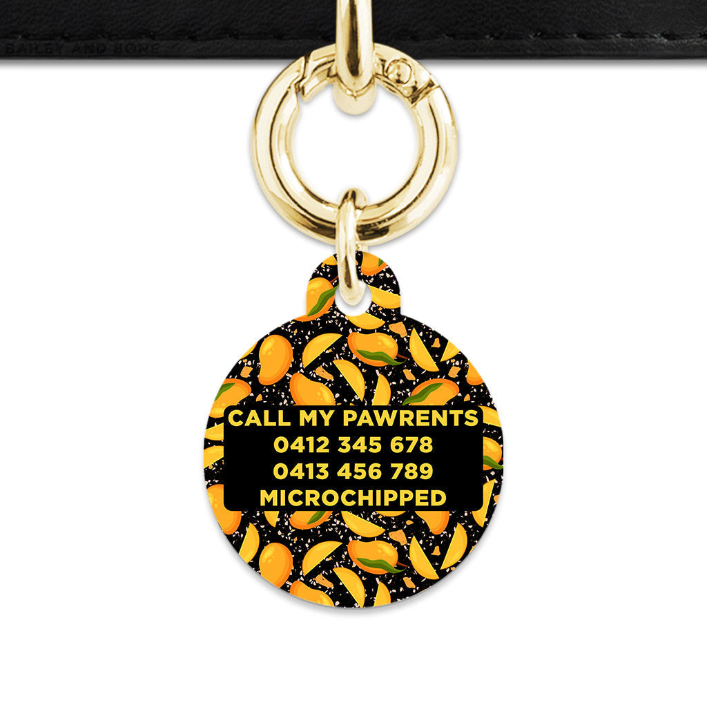 Bailey And Bone Pet Tag Mango Patten Pet Tag