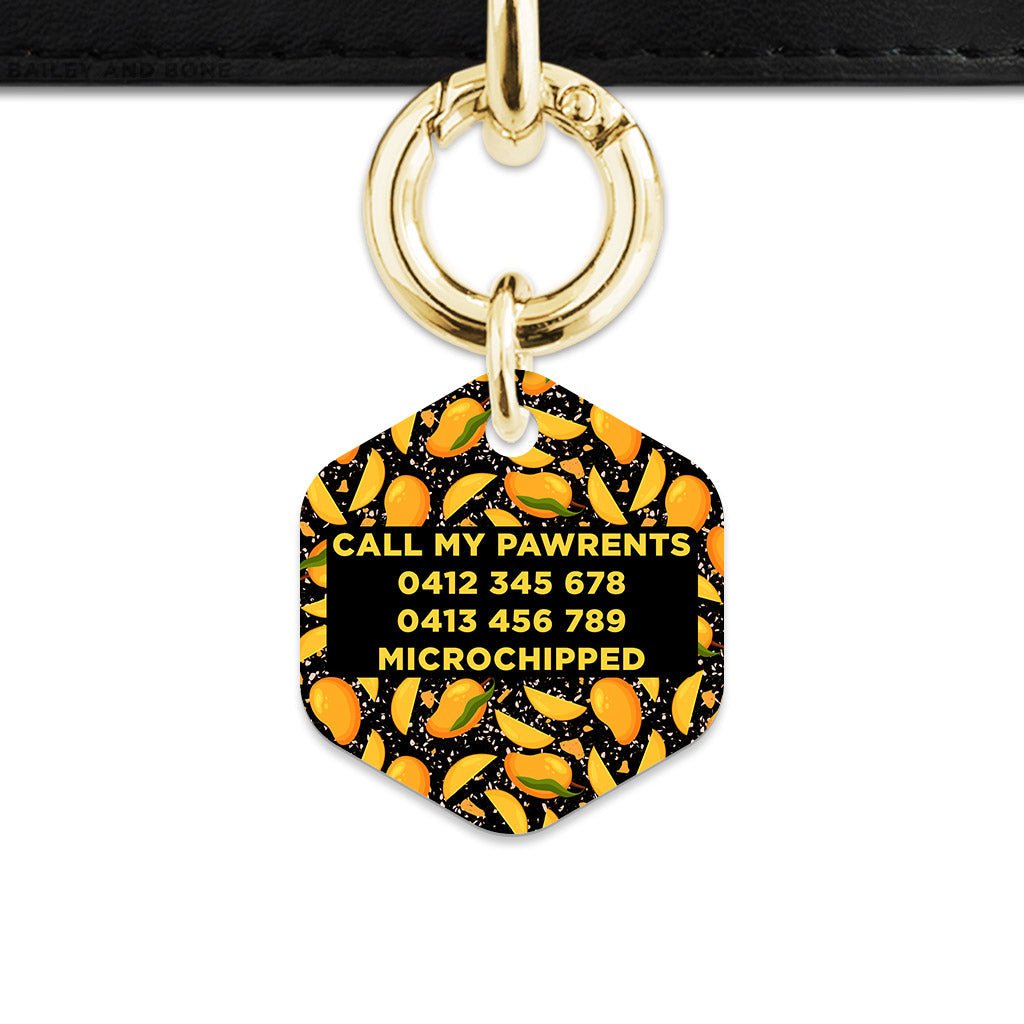 Bailey And Bone Pet Tag Mango Patten Pet Tag