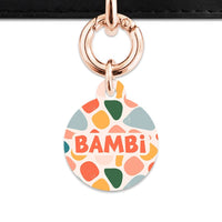 Bailey And Bone Pet Tag Pastel Shapes Pet Tag
