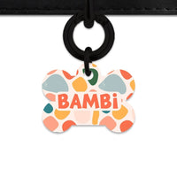 Bailey And Bone Pet Tag Pastel Shapes Pet Tag