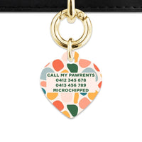 Bailey And Bone Pet Tag Pastel Shapes Pet Tag
