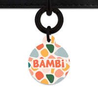 Bailey And Bone Pet Tag Pastel Shapes Pet Tag