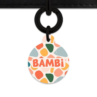 Bailey And Bone Pet Tag Pastel Shapes Pet Tag
