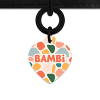 Bailey And Bone Pet Tag Pastel Shapes Pet Tag