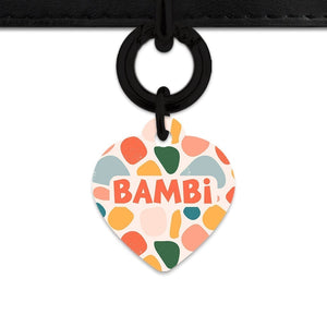 Bailey And Bone Pet Tag Pastel Shapes Pet Tag
