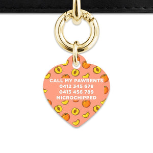 Bailey And Bone Pet Tag Peaches Pet Tag
