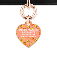 Bailey And Bone Pet Tag Peaches Pet Tag